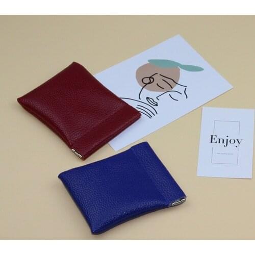 Womens cute mini coin purse kids mens coin purse travel USB cable ID card holder no zipper earphone bag kids gift bag