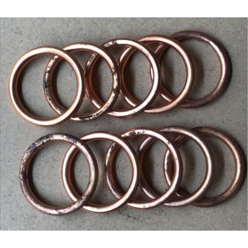 10PCS 32X25X4 Exhaust Pipe Gasket GY6 50cc 90cc 110cc 125cc 140cc Motorcycle ATV Scooter