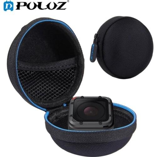 PULUZ Portable Charger Earphone Bag Stocker Mini Storage Hard Case Organizer Box ForDJI OSMO Action/GoPro HERO5 Session/4Session