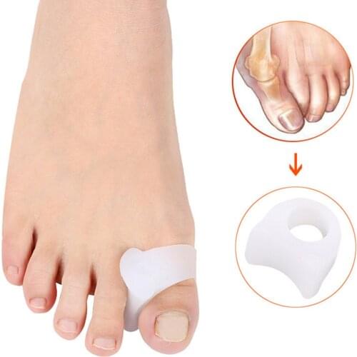 Toe Separator 2pcs Insoles Ring Separation Hallux Valgus Correction Pad Foot Care Orthopedic Foot Toe Hallux Valgus Correc