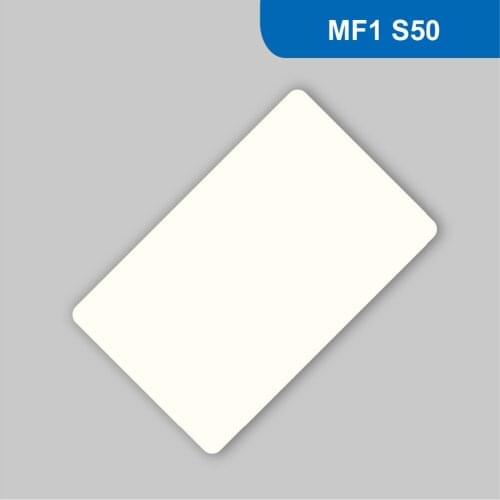 RFID ISO PVC Card, NFC proximity Smart card, RFID Tag ISO14443A 13.56MHz (HF) for access control with MF 1K S50 Chip