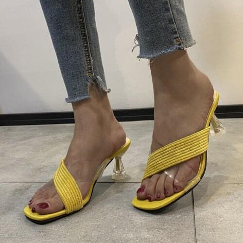 Fine High Heels Sandals Footwear Cross-tied Ankle Strap Summer Sandals Shoes Women 2021 Female Sexy Sandalias De Mujer