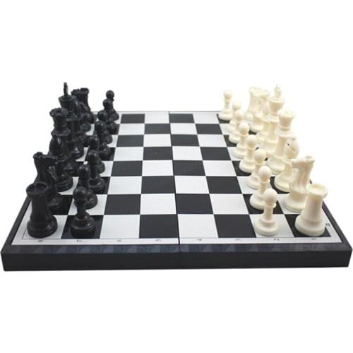 Magnetic Travel Chess Set for Kids and Adults,Chess Super Large Chess Suit Folding Portable Checkers