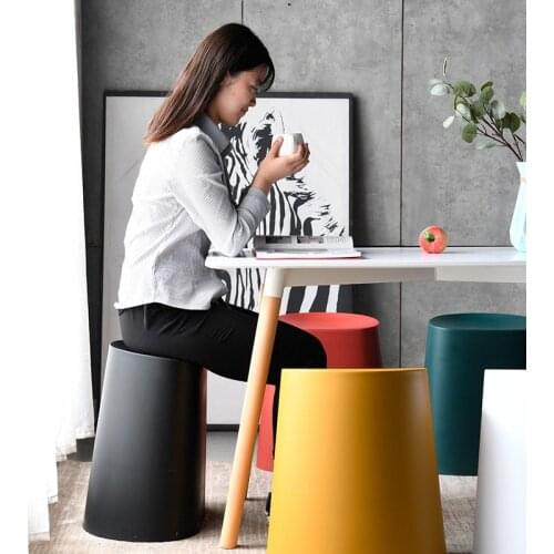 Nordic Plastic Stool Multi-Function Storage كرسي Creative Simple Fashion 좌식의자 Originality табурет трансформер Table High Bench