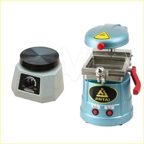 Dental Vacuum Forming Heat Molding Machine Former+VIBRATOR Oscillator Round 4"