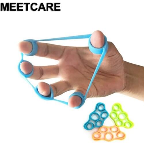 3pcs Finger Training Tool Silicone Tension Ring Decompression Toys Hand Injury Rehabilitation Prevent Mouse Hand Stroke Supplies