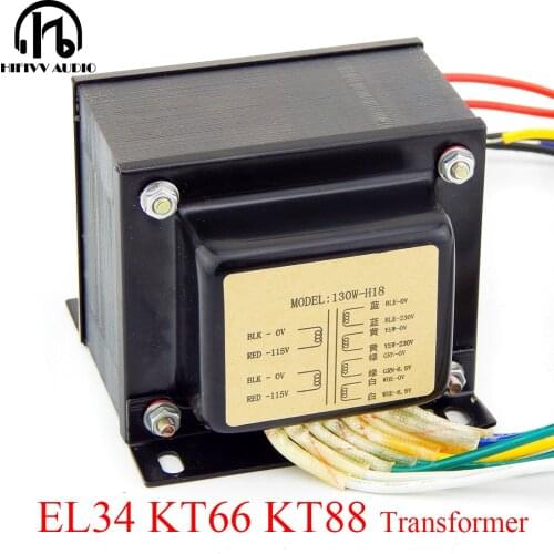 130W output voltage 230V 6.5V EL34 KT88 Tube amplifiers E transformer for power amplifier