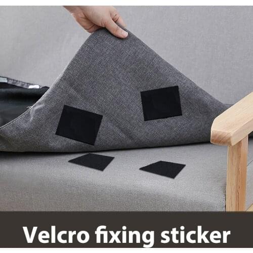 5/10Pcs/Set Double-sided Adhesive Fixed Velcro Grippers Sheet Mattress Cover Blankets Grippe Non-slip Retainer