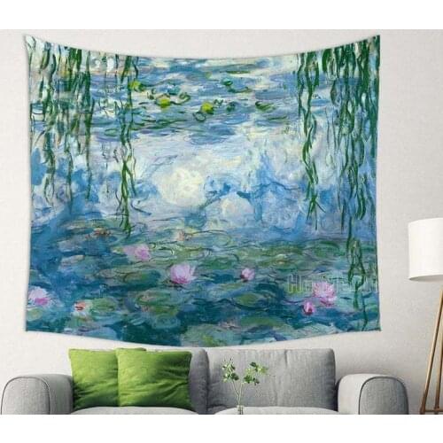Water Lilies Tapestry Room Accessories