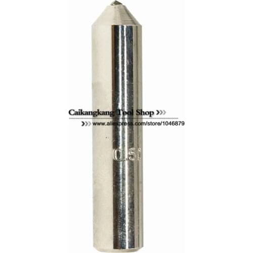 10mm Dia 50mm Length Grinding Wheel Diamond Dressing Pen Dresser Tool,Head for the natural diamond