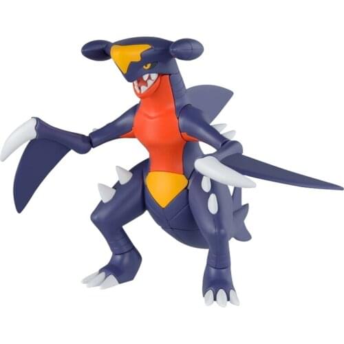 Anime Pokemon assembled small model Garchomp special selection series doll sculpture decoration DIY gift toy movable