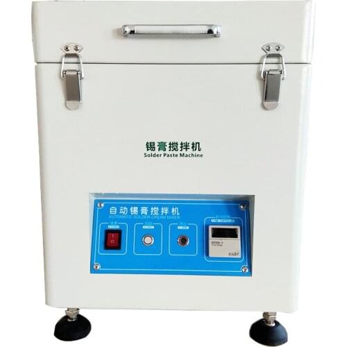 INTBUYING ZB500S Automatic Solder Paste Tin Cream Mixer Machine 500-1000g Low Noise Stirer 110V 100W 1350RPM