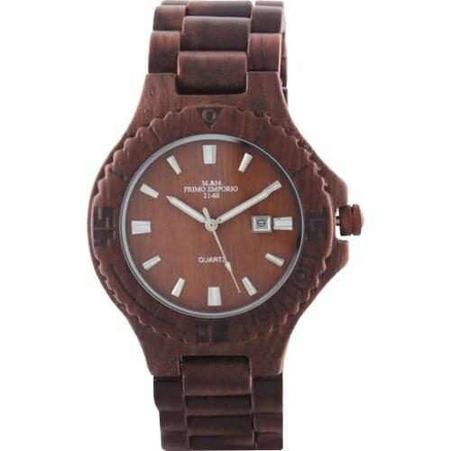 Wooden clock M & M first emporium 1056R