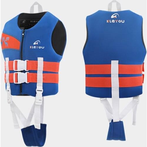 Childrens Neoprene Life Vest High Buoyancy Life Jacket Portable Ultra-Thin Lightweight Childrens Swimming Life Jacket 2021