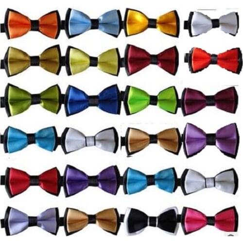 50pc/lot Pet Dog double color Bow Tie puppy Cat personality Bowtie Necktie Dog Grooming Supplies for holiday Party PE-8