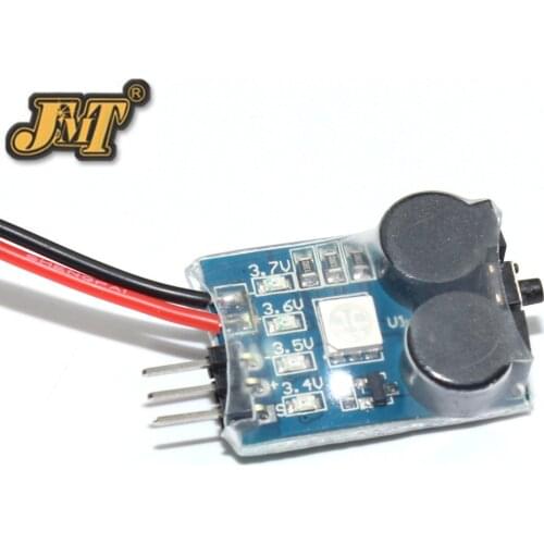 JMT 2-6S RC Lipo Battery Voltage Meter Monitor Tester 3 in 1 Signal Loss Alarm And Loss Aircraft Finder And Low Voltage Buzzer