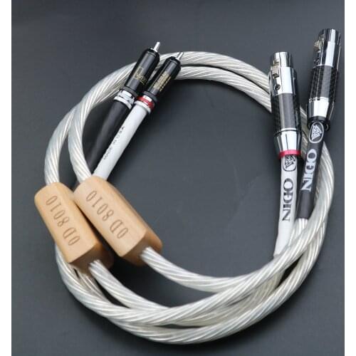 Yivosound RCA audio signal cable silver plated audio cable male to male audio cable 2RCA-2RCA signal cable