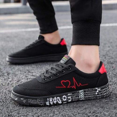 Fad Men Women Couple Flat Shoes Ladies Vogue Casual Vulcanized Shoes Breathable Sneakers Lover Canvas Shoes Espadrilles 35-44