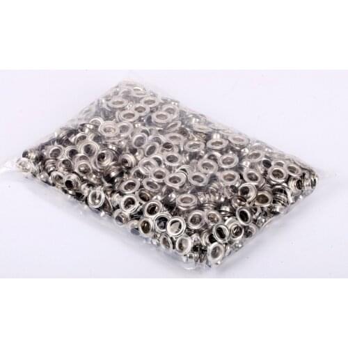 2021 New Consumables5.5 10 12mm lot Metal Eyelets Grommetsfor semi automatic eyelet grommt machine Fashion Practical Accessories