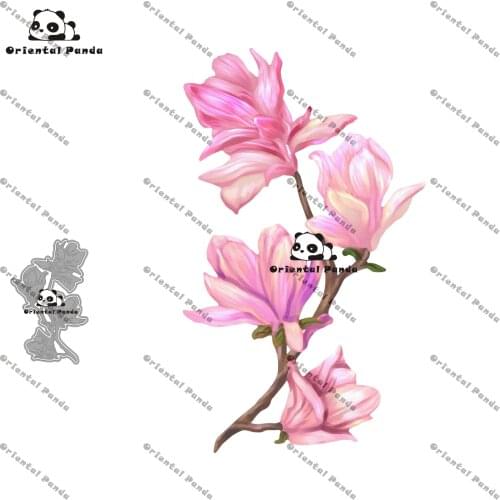New Dies 2020 Camper Van Metal Floral Magnolia Dies diy Dies photo album cutting die Scg new die for cuttinrapbook 2021 new die