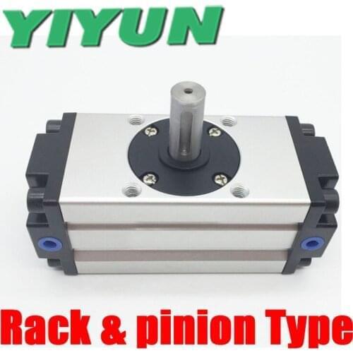 YIYUN Rack & pinion Type Rotary Actuator CRA1/CDRA1 series CDRA1B63-180° 90° CDRA1B80-180° 90° CDRA1B100-180° 90