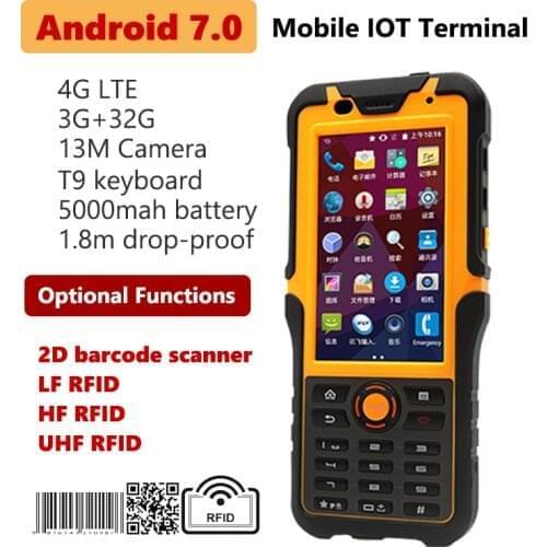 S50V2 Rugged Explosion-Proof PDA Handheld Android 4G LTE Optional NFC LF HF UHF RFID Barcode 2D Scanner Reader Industrial IP65