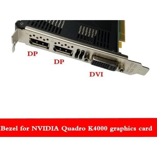 Bezel bracket for HP NVIDIA Quadro K4000 3GB GDDR5 graphics card free shipping