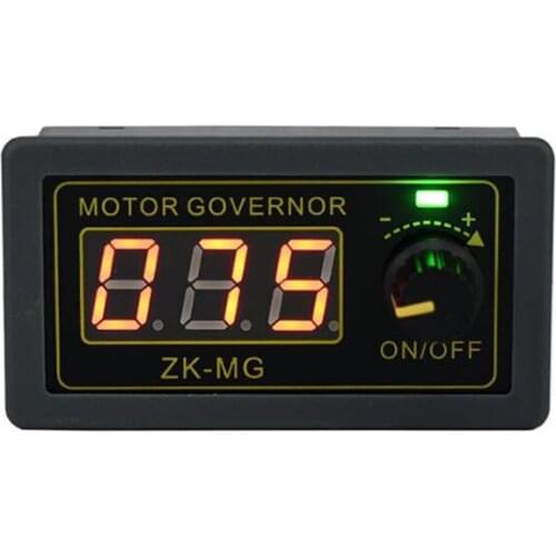 2 Units ZK-MG PWM DC Motor Regulator Governor 5V 12V 24V LED Dimming Duty Cycle Frequency Adjustable PWM Motor Speed Controller
