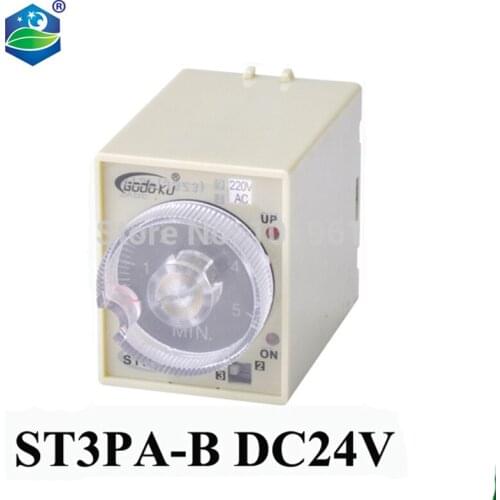 ST3PA-B power on time relay DC 24V delay time relay