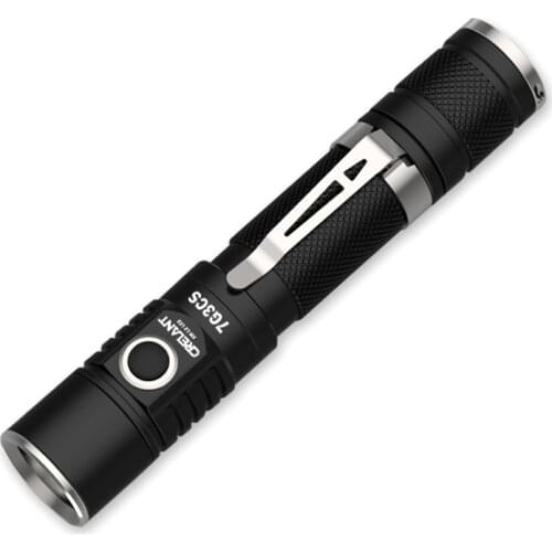 CRELANT 7G3CS CREE XP-L Hi Side Switch Stepless Dimming 1095LM 5-Mode LED Flashlight (1x18650)