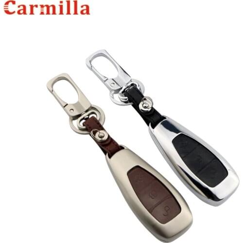 Car Key Smart Remote Key Case Cover for Ford Fiesta Focus 3 4 MK3 MK4 ST RS Mondeo Ecosport Kuga Escape Everest Accessories