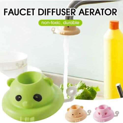 Universal Faucet Sprayer Diffuser Tap Aerator Attachment 2 Modes Adapter Water Saving Sink Faucet Aerator for Kitchen Bathroom