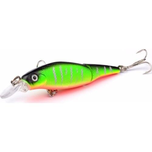 1pcs 7.7g 9.5cm Minnow Wobbler Fishing lure Bionic Plastic Hard Bait Crankbait Fishing Tackle For Fresh Water Bass Fish