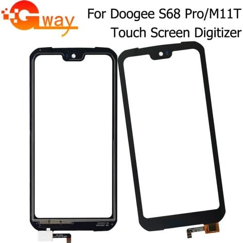 5.9" For Doogee S68 Pro Touch Screen Digitizer Front Glass Touch Sensor Panel Replacement Spair Parts