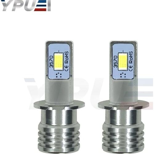 Car Healight Fog Lights H3 DC12V White LED Bulbs Driving Lamps Daytime Running Lights H3 Auto Led Bulbs Car Accessories