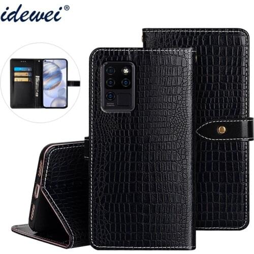 Case For BQ 6430L Aurora Case Cover Crocodile Grain Flip Leather Case For BQ 6430L Aurora Cover Business Phone Case
