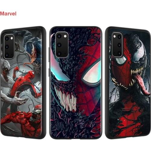 Spiderman And Venom For Samsung Galaxy A01 A11 A12 A22 A21S A31 A41 A42 A51 A71 A32 A52 A72 A02S Soft Phone Case
