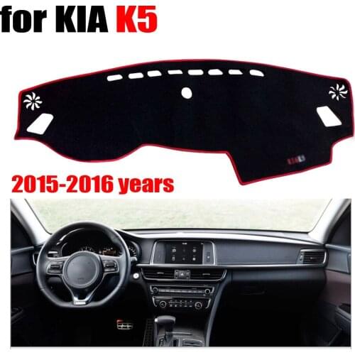 Car dashboard cover mat for KIA K5 2015-2016 years Left hand drive dashmat pad dash covers auto dashboard accessories