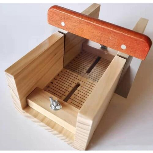 Multi-Function Practical Adjustable Pine Wooden Soap Cutter Planer DIY Soap Candle Making Supplies Tools