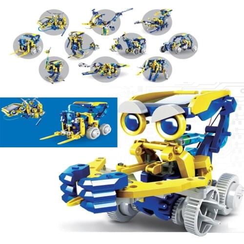 CIRO Solar Robot Kit 11 in 1 Educational STEM Learning Science Building Toys for Kids Age 8-12