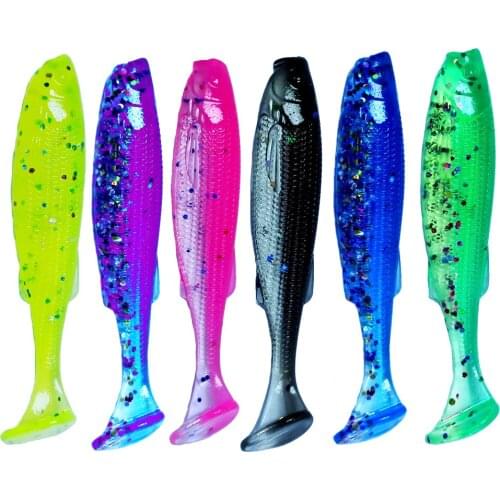 4.5cm Fishing Lure Soft Swimbait Crazy Shiner Soft Lure Shad pike Zander Perch Troute Pesca Acesorios