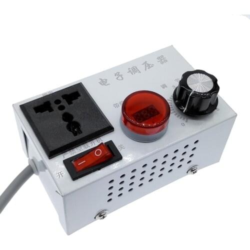 220VAC SCR 4000w voltage regulator controle temperature regulation speed regulation dimming