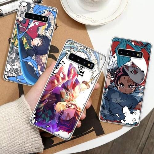 Demon Slayer Kimetsu No Yaiba Silicon Phone Case For Samsung Galaxy A51 A71 A70 A50 A40 A30 A20E A10S A01 A21 A6 A7 A8 A9 Plus