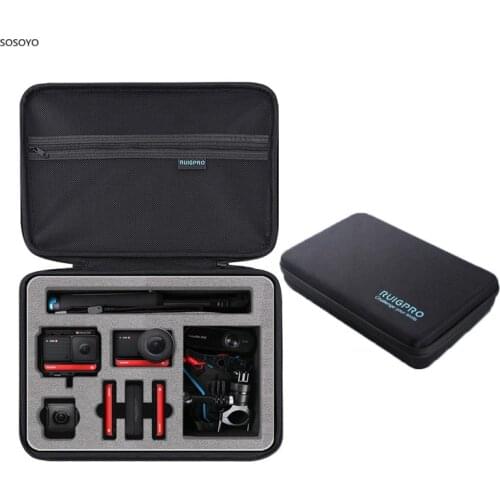 Portable Storage Bag Protective Case Shockproof travel Box With Hooking For Insta360 ONE R Panoramic Camera Accessories