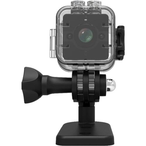 Waterproof Dive Housing Case Shell for SQ12 Action Camera - Up to 30 Meters 98 Feet Underwater - Transparent Clear