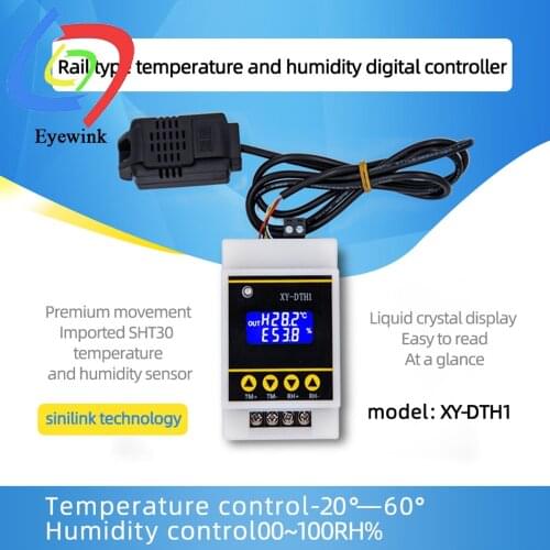 XY-DTH1 Temperature and humidity control module digital dual output automatic constant temperature and humidity control board