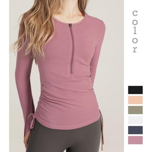 Moonglade Yoga Tops Fitness Clothes Sexy Bandage Sports T-shirt Wowan Stretch Tights Outdoor Running Tops