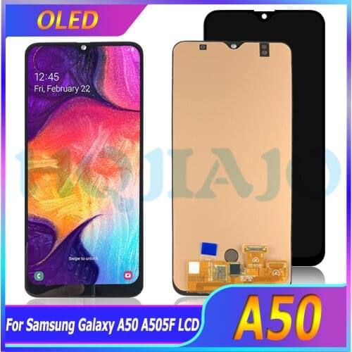OLED For Samsung Galaxy A50 SM-A505FN/DS A505F/DS A505 LCD Display Touch Screen Digitizer Assembly