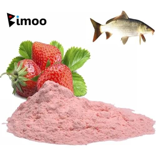 1 Bag 20g Strawberry Flavor Additive for Carp Fishing Feeder bait Flavours Fishing Bait Making Scent Carp Fishing Boilies