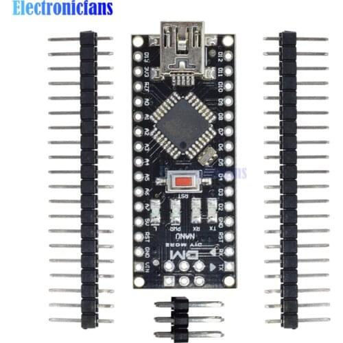 10Pcs Mini USB PL2303TA Nano 4.0 Nano 3.0 ATmega328P Controller Board For Arduino 5V 16M Nano USB Driver Diy Kit Support Win7/10